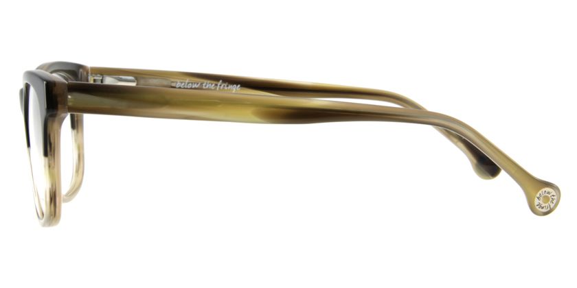 Below the Fringe BF1041F132 Eyeglasses - Side View